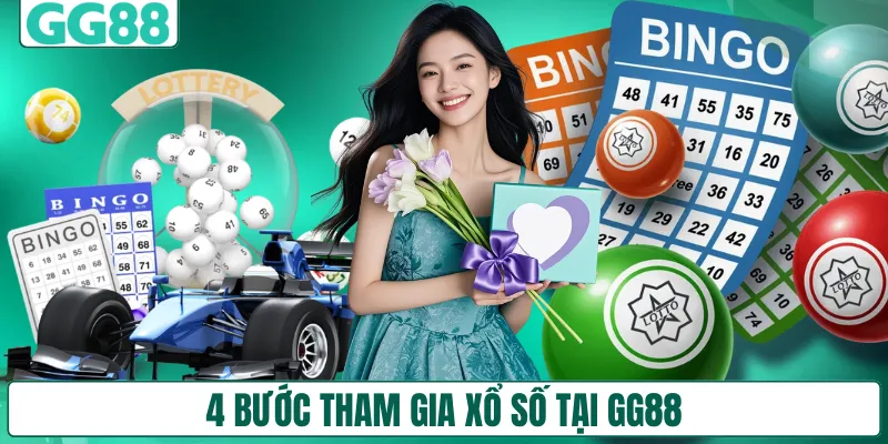 4 bước tham gia xổ số tại GG88