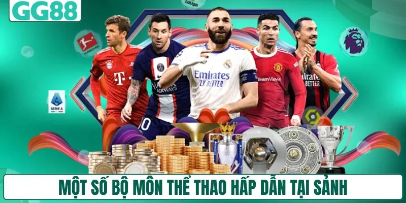 Một số bộ môn thể thao hấp dẫn tại sảnh